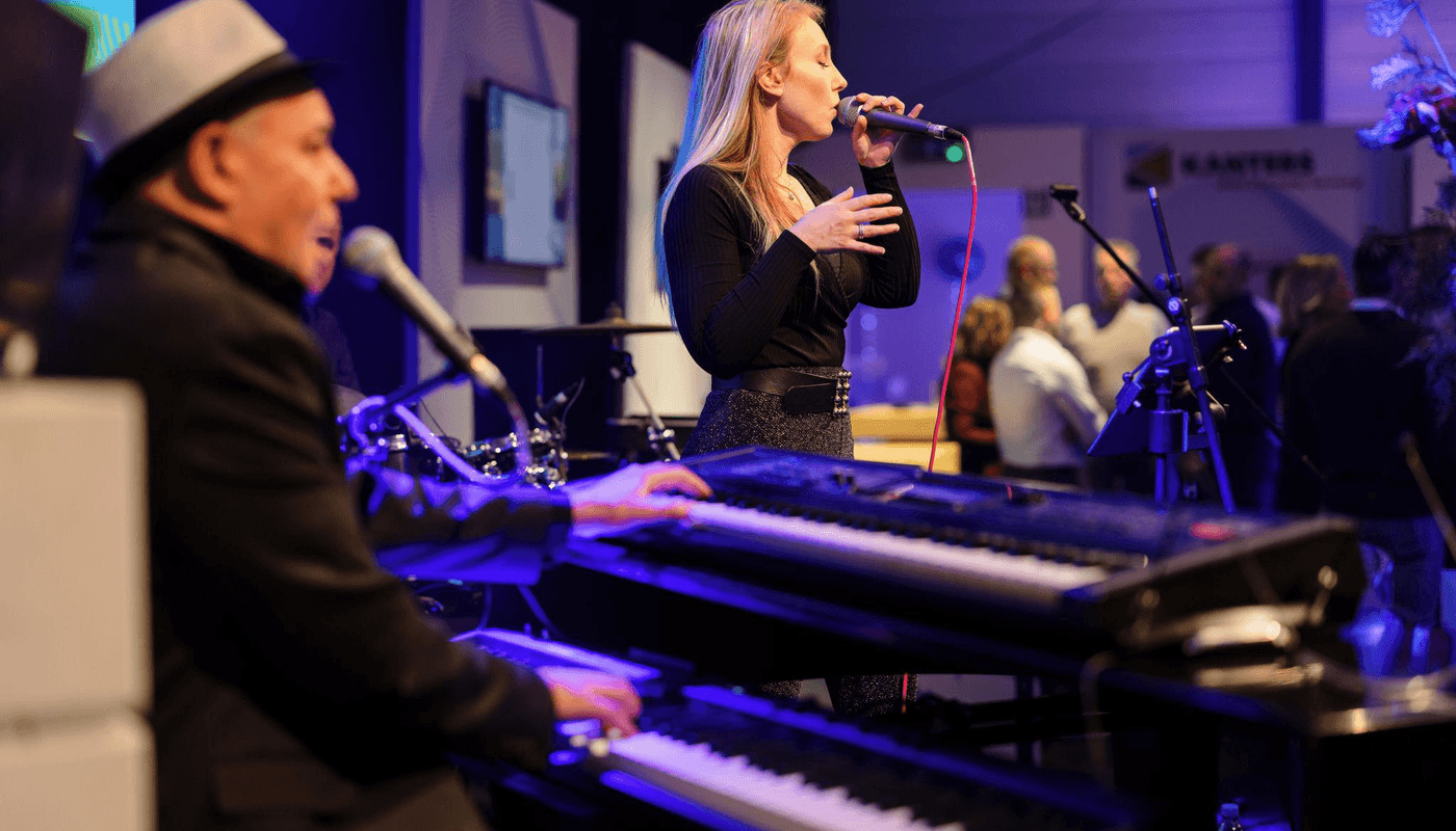 The Grand Piano Party tijdens de lancering bij Restaurant Nieuw Schaijk