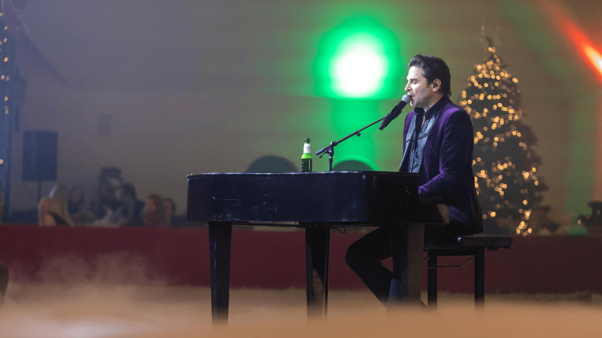 Sfeervol live entertainment tijdens een evenement