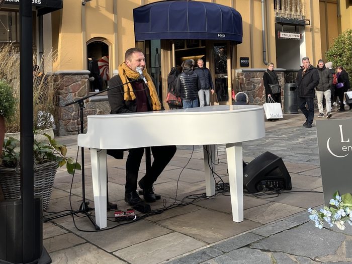 Kerst en piano